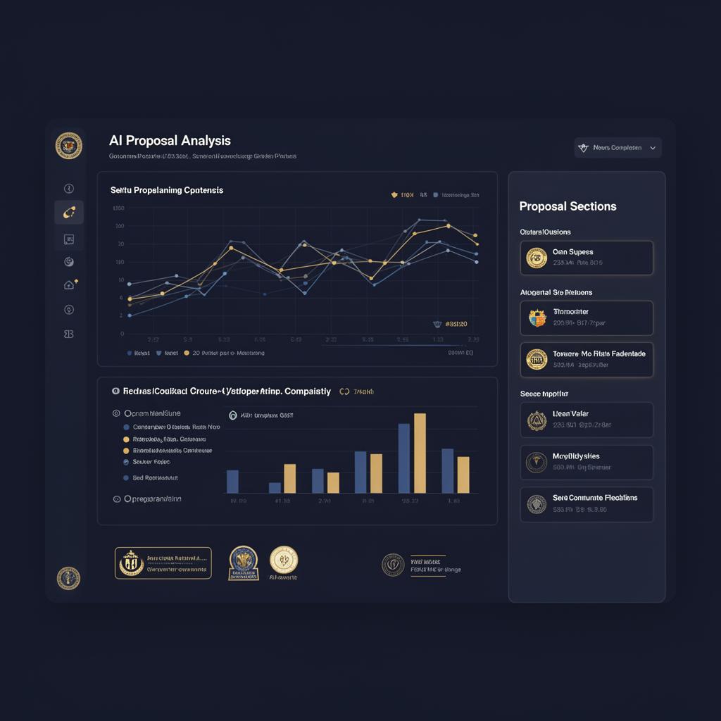 InstaGovOps AI proposal analysis dashboard